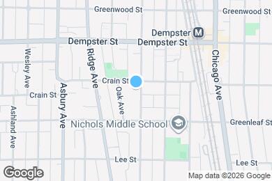 Map image of the property - 1134 Maple Ave