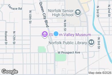 Map image of the property - 617 Elm Ave
