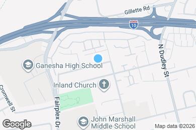 Map image of the property - 1730 Glenpark St