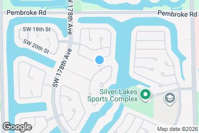 Map image of the property - 2048 SW 176th Terrace