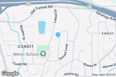 Map image of the property - 1431 Sunset Loop