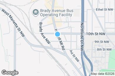 Map image of the property - 980 Howell Ml Rd