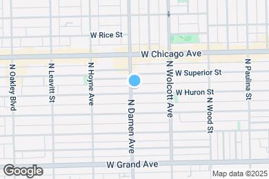 Map image of the property - 1956 W Huron St