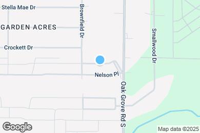 Map image of the property - 1328 Nicole Way