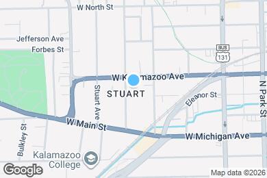 Map image of the property - 312 Woodward Ave