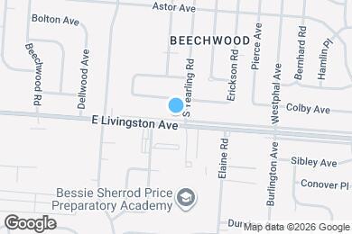 Map image of the property - 4048 E Livingston Ave