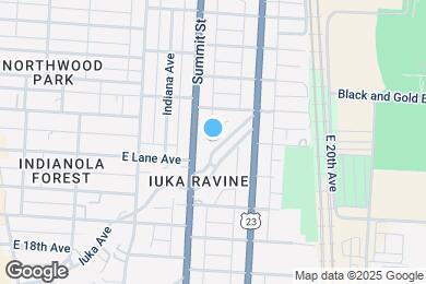 Map image of the property - 2103 Iuka Ave
