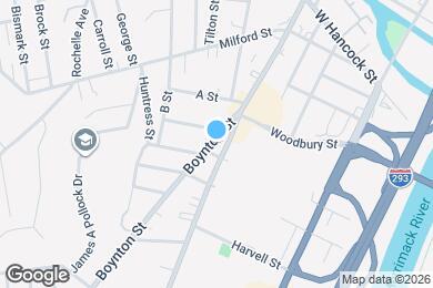 Map image of the property - 36 Boynton St