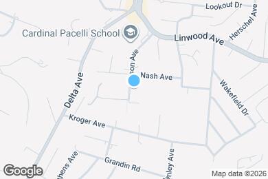 Map image of the property - 814 Ellison Ave