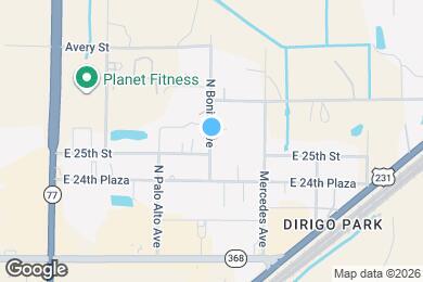 Map image of the property - 2514 N Bonita Ave