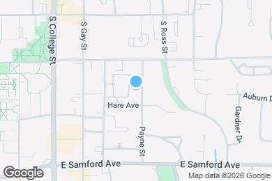 Map image of the property - 244 Payne St