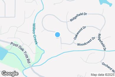 Map image of the property - 1720 Ridgefield Dr