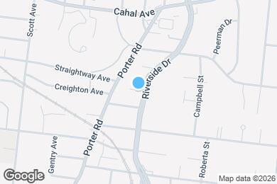 Map image of the property - 1406 Riverside Dr