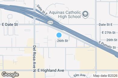 Map image of the property - 25464 26th St