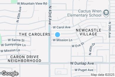 Map image of the property - 4228 W Mission Ln
