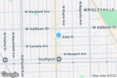Map image of the property - 1347 W Eddy St