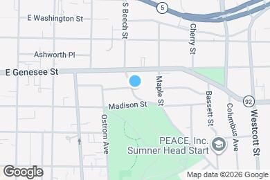 Map image of the property - 431 S Beech St