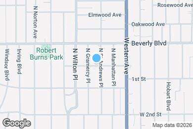 Map image of the property - 4651 Council St Los Angeles, CA 90004