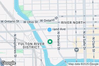 Map image of the property - 501 N Kingsbury St
