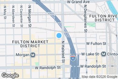 Map image of the property - 314 N Halsted St