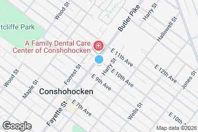 Map image of the property - 923 Fayette St