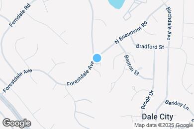 Map image of the property - 14402 Fontaine Ct