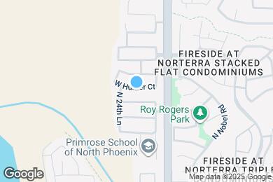Map image of the property - 2343 W Hunter Ct