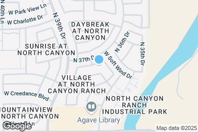 Map image of the property - 3719 W Camino Real