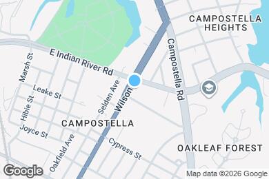 Map image of the property - 1100 Wilson Rd