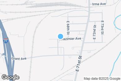 Map image of the property - 6726 Kazimier Ave