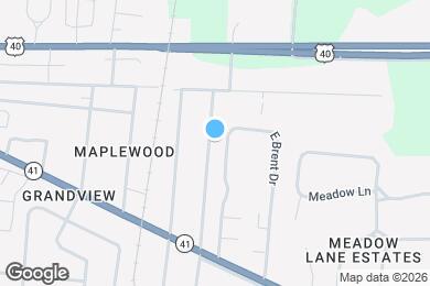 Map image of the property - 130 4th Ave