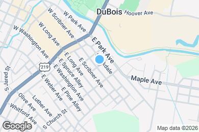 Map image of the property - 121 E Scribner Ave