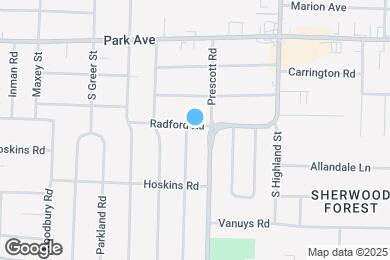 Map image of the property - 3387 Radford Rd