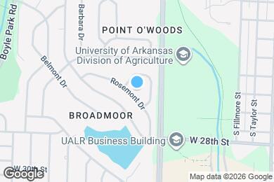 Map image of the property - 26 Rosemont Dr