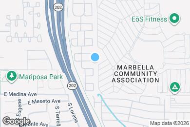 Map image of the property - 8757 E Lomita Ave