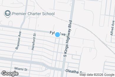 Map image of the property - 3317 Lawn Ave