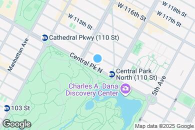 Map image of the property - 137 W 110th St