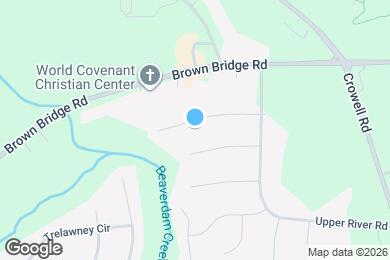 Map image of the property - 105 River N Ct