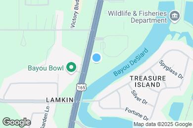 Map image of the property - The Reserve on Bayou DeSiard