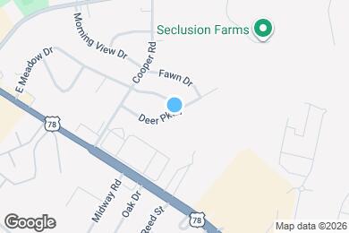 Map image of the property - 208 Deer Pkwy