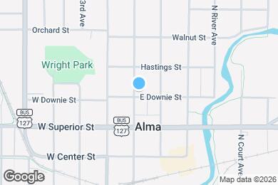 Map image of the property - 502 Woodworth Ave