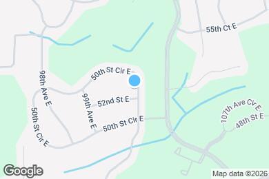 Map image of the property - 5211 100th Dr E