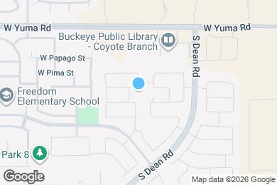 Map image of the property - 21797 W Sonora St