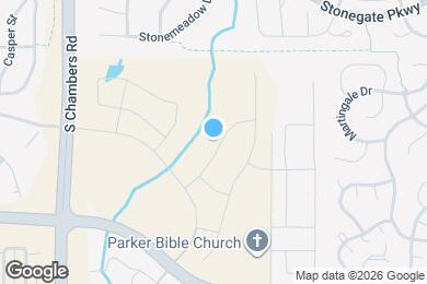 Map image of the property - 10857 Tundra Top Dr