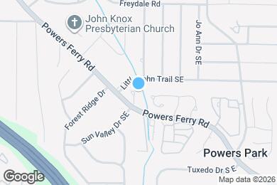 Map image of the property - 598 St James Walk SE