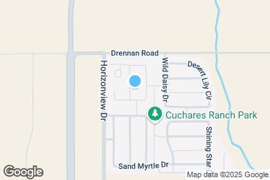 Map image of the property - 3671 Desert Willow Ln
