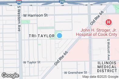 Map image of the property - 2155 W Polk St