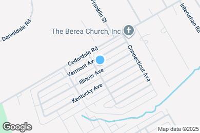 Map image of the property - 1357 Illinois Ave