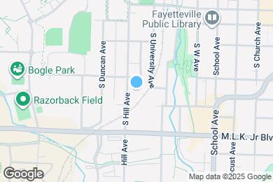 Map image of the property - 376 S Hill Ave