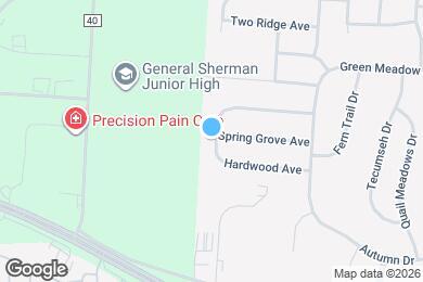 Map image of the property - 2722 Hardwood Ave